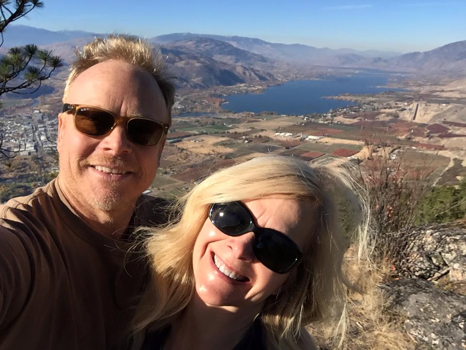 Brokers Patrick Thier and wife, Karen Thurston exploring East of the Cascades