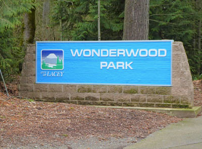 Wonderwood Park in Lacey, Wa