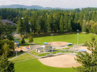 Yauger Park in Olympia, Wa